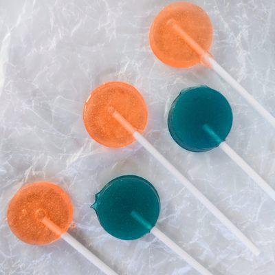 Mystery flavored lollipops!