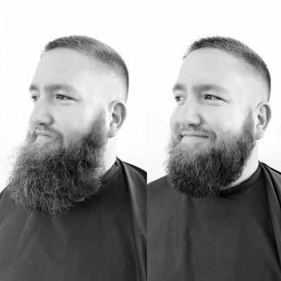 Men's Haircut and Beard Trim