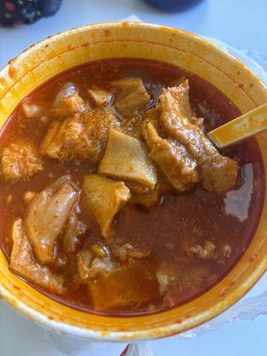 Pictures don't do it justice. This is THE BEST MENUDO in LA. Trust