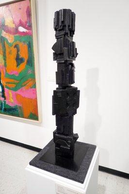 Louise Nevelson; Night Column I; 1967; bronze