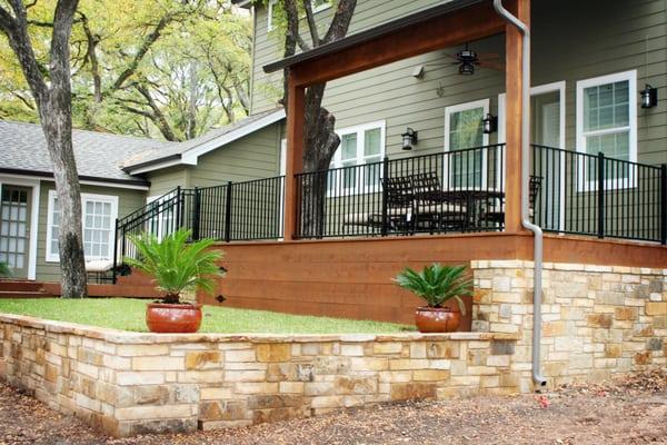 Ornamental Steel - Deck Railing