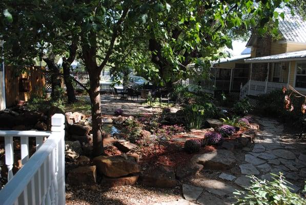 View From Porch of Royal Oaks Cottage