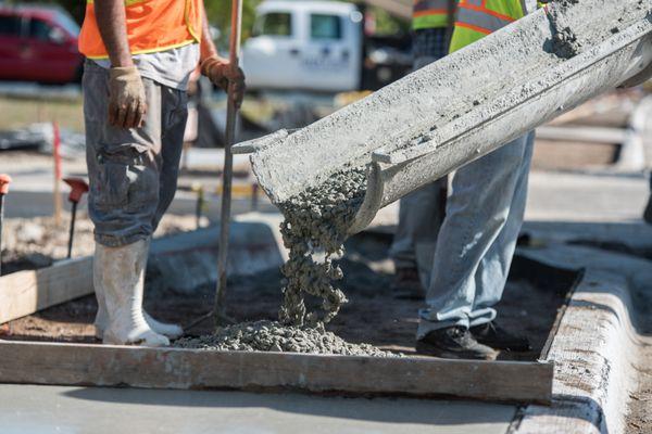 Installing Concrete Pavement