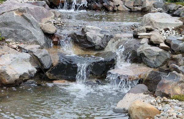 Ponds and Waterfalls by Birdbaths & Fountains, unltd