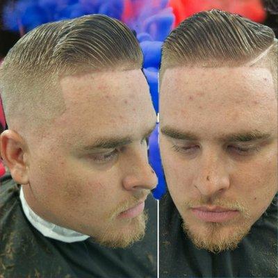 Bald fade/ COMB OVER