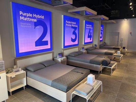 Purple Mattress Showroom