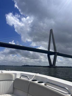 View from boat