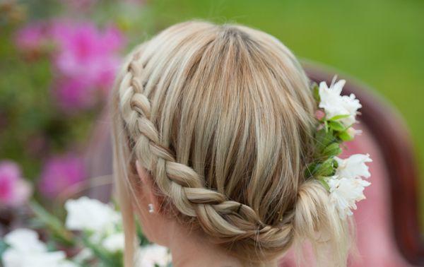 Hair and Makeup at Dogwood Downs Plantation, Ravenel, SC