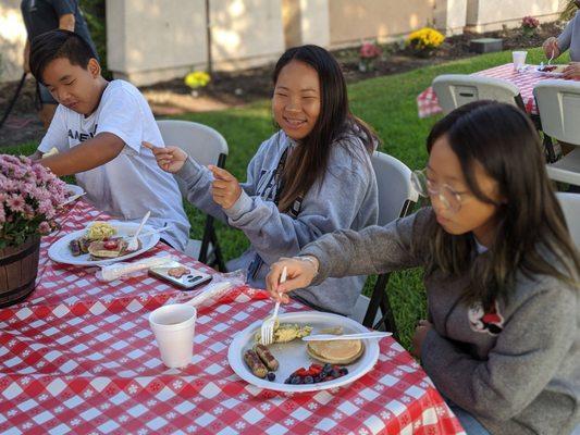 God's Work our Hands Pancake Breakfast