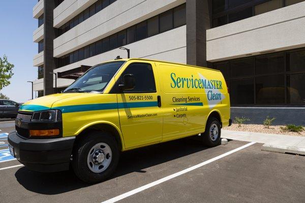 ServiceMaster Company Van