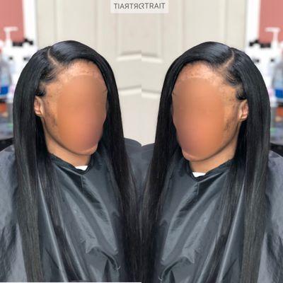 Traditional sew-in