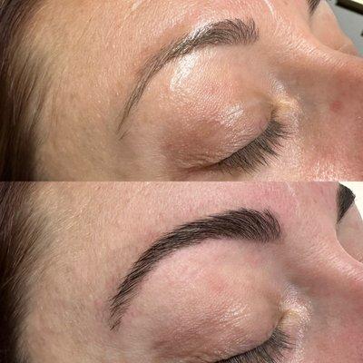 Brow lamination/brow tint/brow shaping