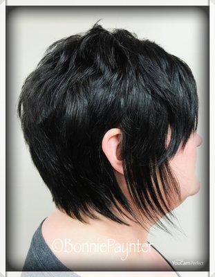 Razor cut by Bonnie