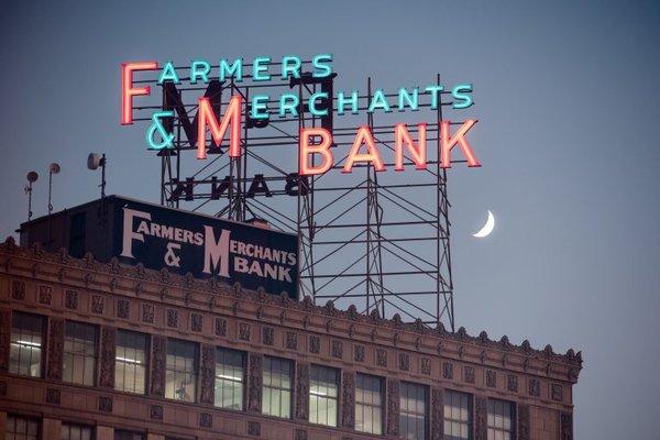 Farmers & Merchants Bank, one of Long Beach's many architectural gems. See it on our Downtown Long Beach Walking Tour. (Christopher Launi)