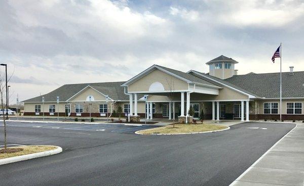 Assisted Living Entrance.