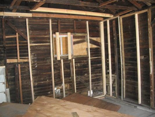 We also do remodels along with our Termite work and escrow repairs.