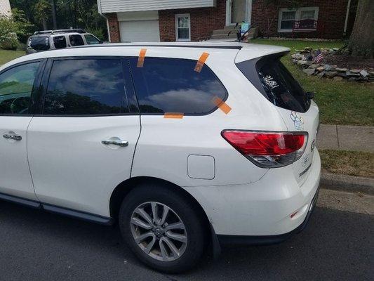 Nissan Pathfinder Quarterglass Replacement