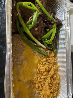 Delivery- Carne Asada plate