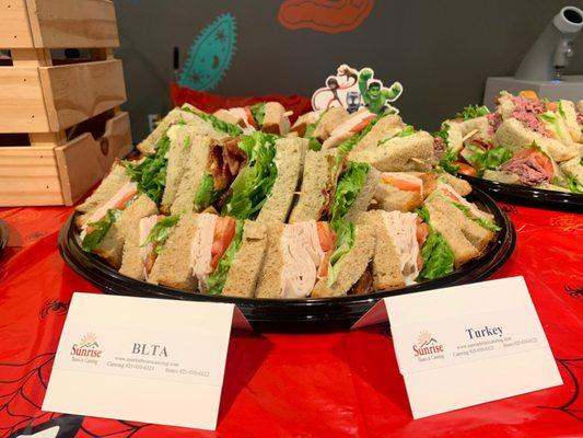 BLTA and turkey were so tasty!