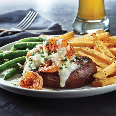 Shrimp 'N Parmesan Sirloin