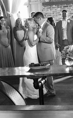 Bride and groom First Dance. 8/4/18 at Thousand Acre Farm.