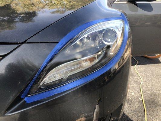 Head Light Restoration - After