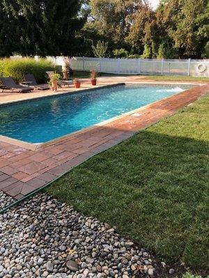 Paver Pool Deck and Patio