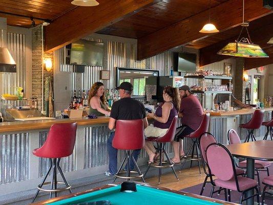 Shot of the Day Bar and Grill located inside the main building.