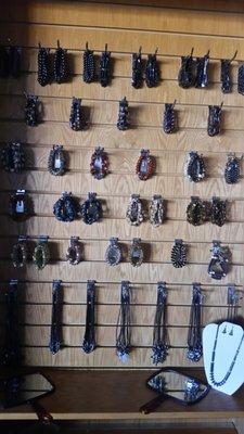 A big variety of hematite bracelet