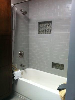 Bathroom Remodel after ( shower detail)