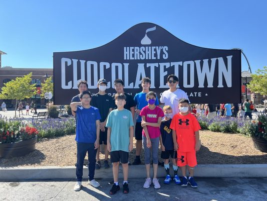 Team Trip to Hershey Park