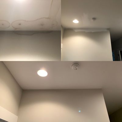 Ceiling stain repair