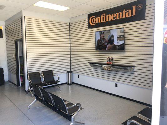 Comfortable Air condition waiting room