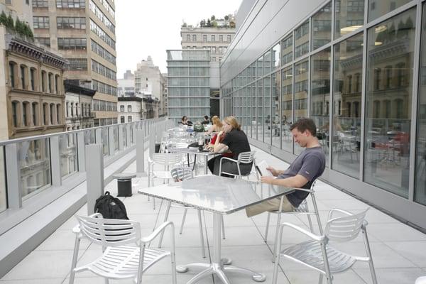 5th Floor Terrace at NYLS.