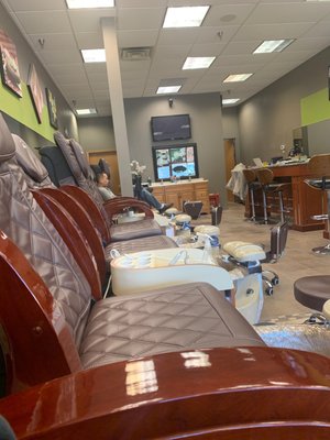 Pedicure chairs