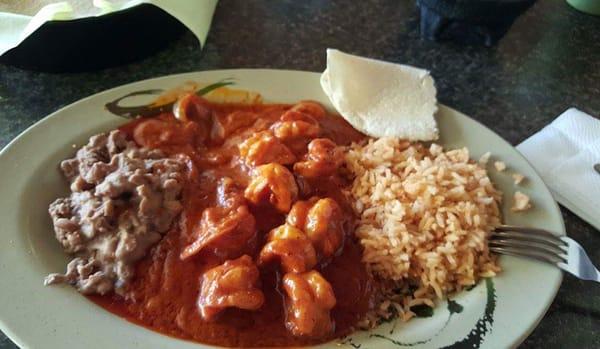 Best camarones a la diabla in hermiston!