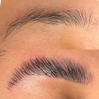 Eyebrow laminate