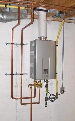 Install a Tankless water heater and save money on your energy Bills every month