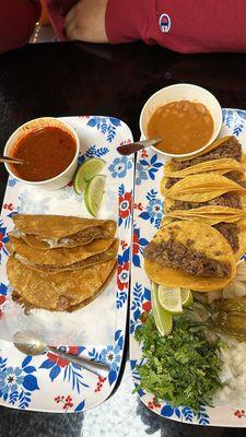 Birria & Mini Tacos