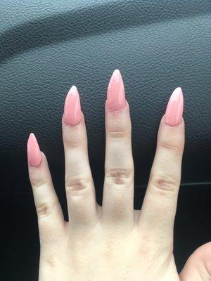 Nails are crooked