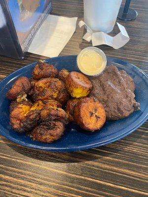 Beans and plantains