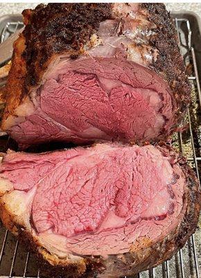 Certified Angus prime rib