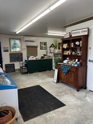 Inside the Farm Store