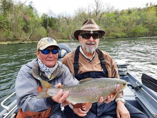 Trout in White River, Arkansas