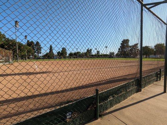 Softball field