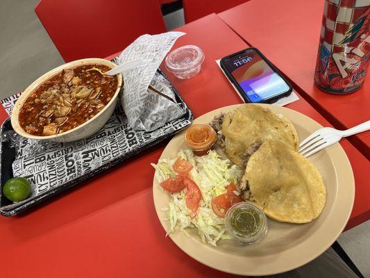 Menudo and Gorditas