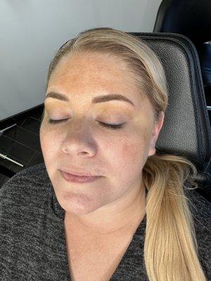 Powder Brows fresh off the needle