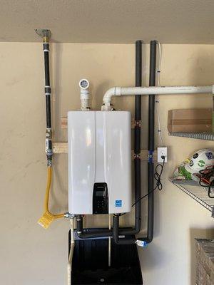 Navien Installation.