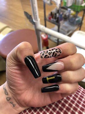 Full set acrylic nails $65