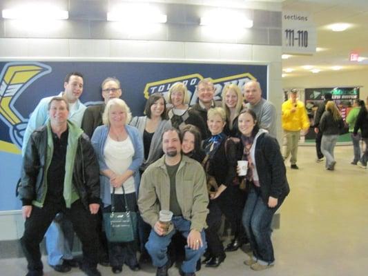 Staff outing to a Walleye game 2011